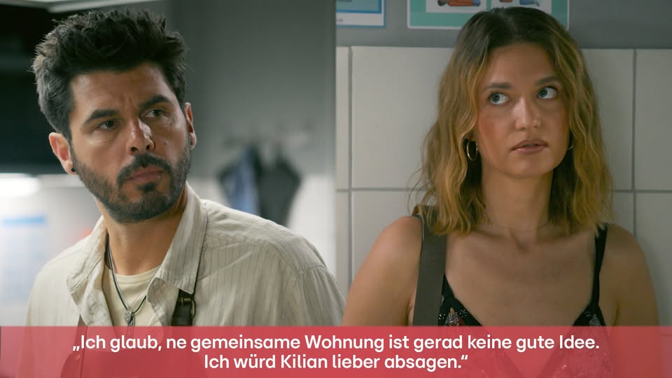 AWZ-Vorschau am 12.09.25 im TV: Matteo beobachtet unwohl Nathalies Annäherung an Maximilian