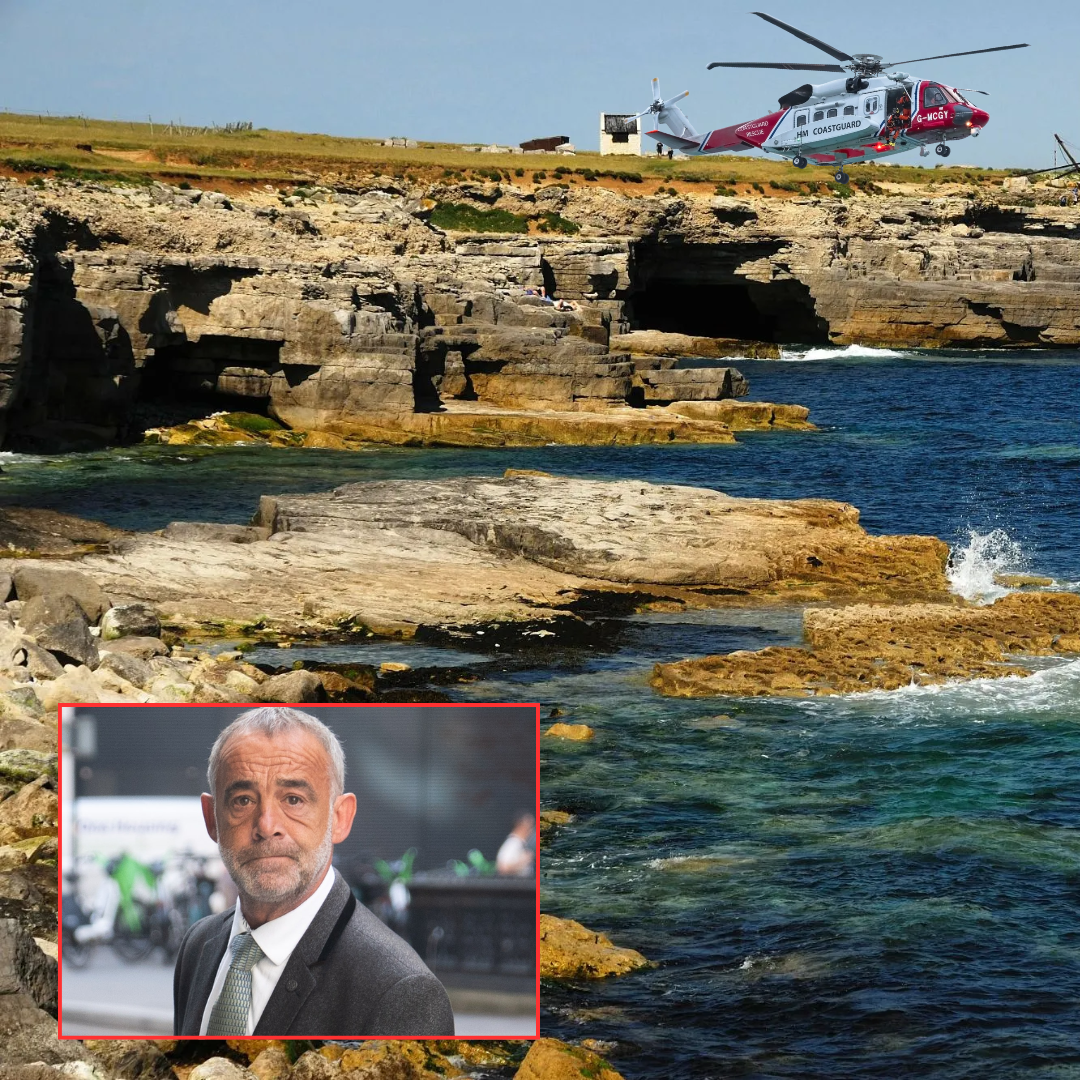 CORRIE SHOCK NEWS!! Rock climber pulled from sea after falling from cliffs at UK beauty spot Identified as Michael Le Vell