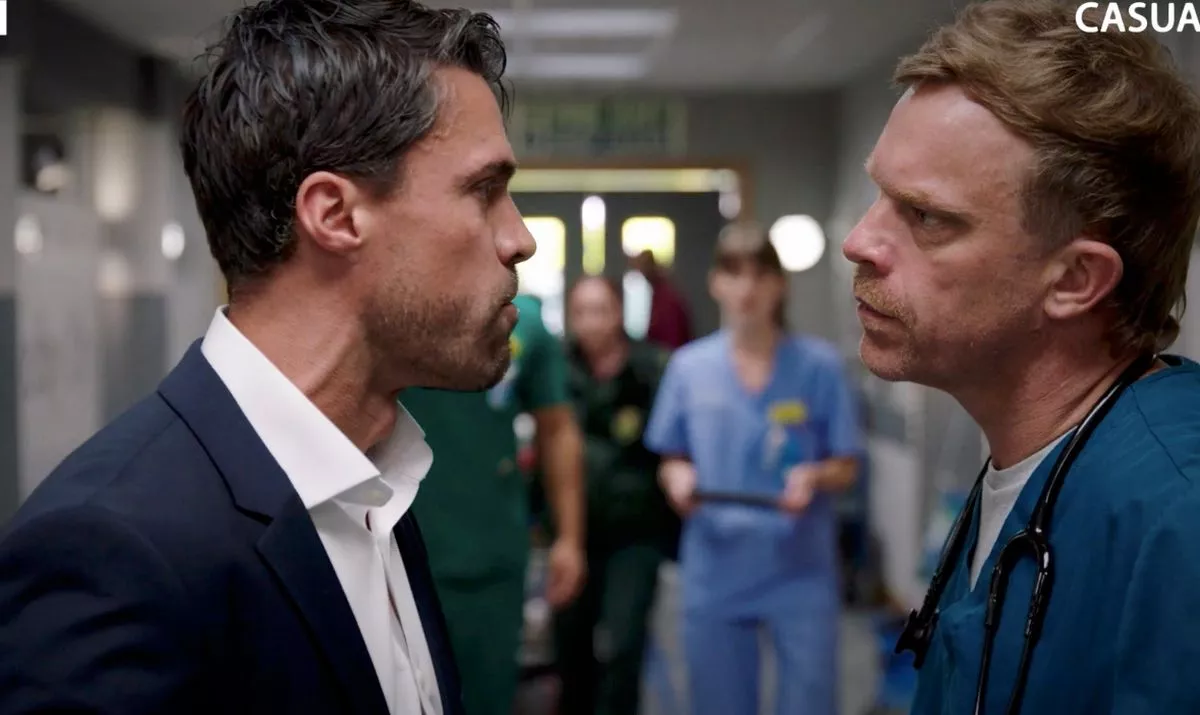 It’s been off air for months, now fans of the award-winning medical drama will see all hell break loose as Holby General descends into chaos yet again