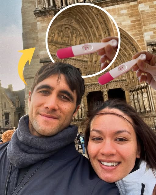 Surprise news: Actor Ethan Browne’s wife announces pregnancy with second child while the two travel to Paris together