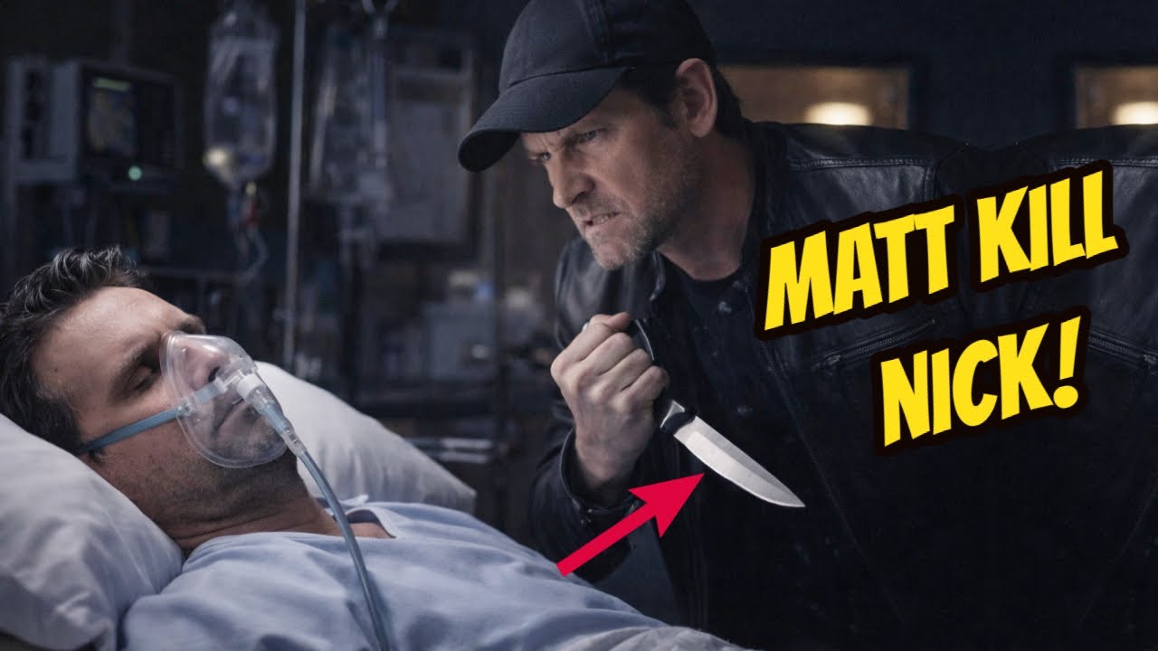 Matt broke into the hospital – Said “3 WORDS” before stabbing Nick Young And The Restless Spoilers