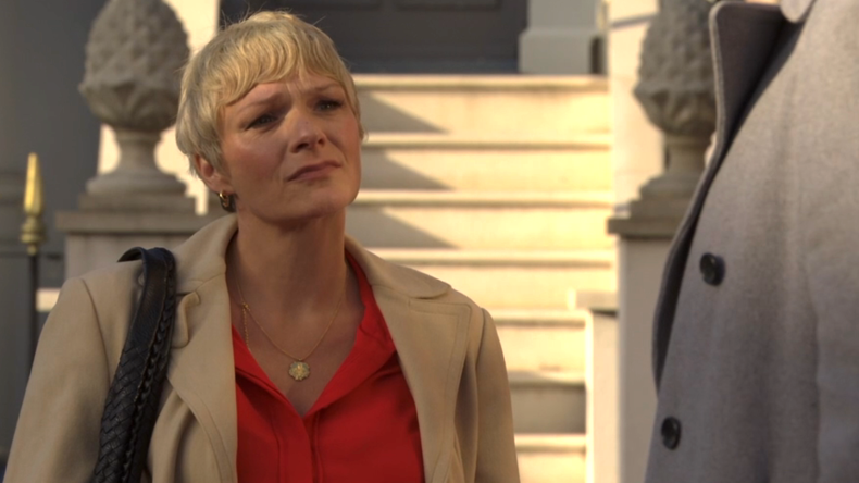 Fans are questioning if Nicola may have been responsible for George’s failures and if her support is just a cover for a hidden agenda as she assists him with the project in EastEnders spoilers.