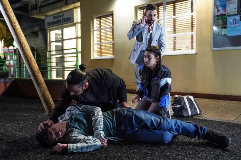 EastEnders UPDATE: Recent ballistics examinations show that the mark on Nugget’s leg was made by a gun linked to the Branning family safe — Max’s fingerprints are not found!