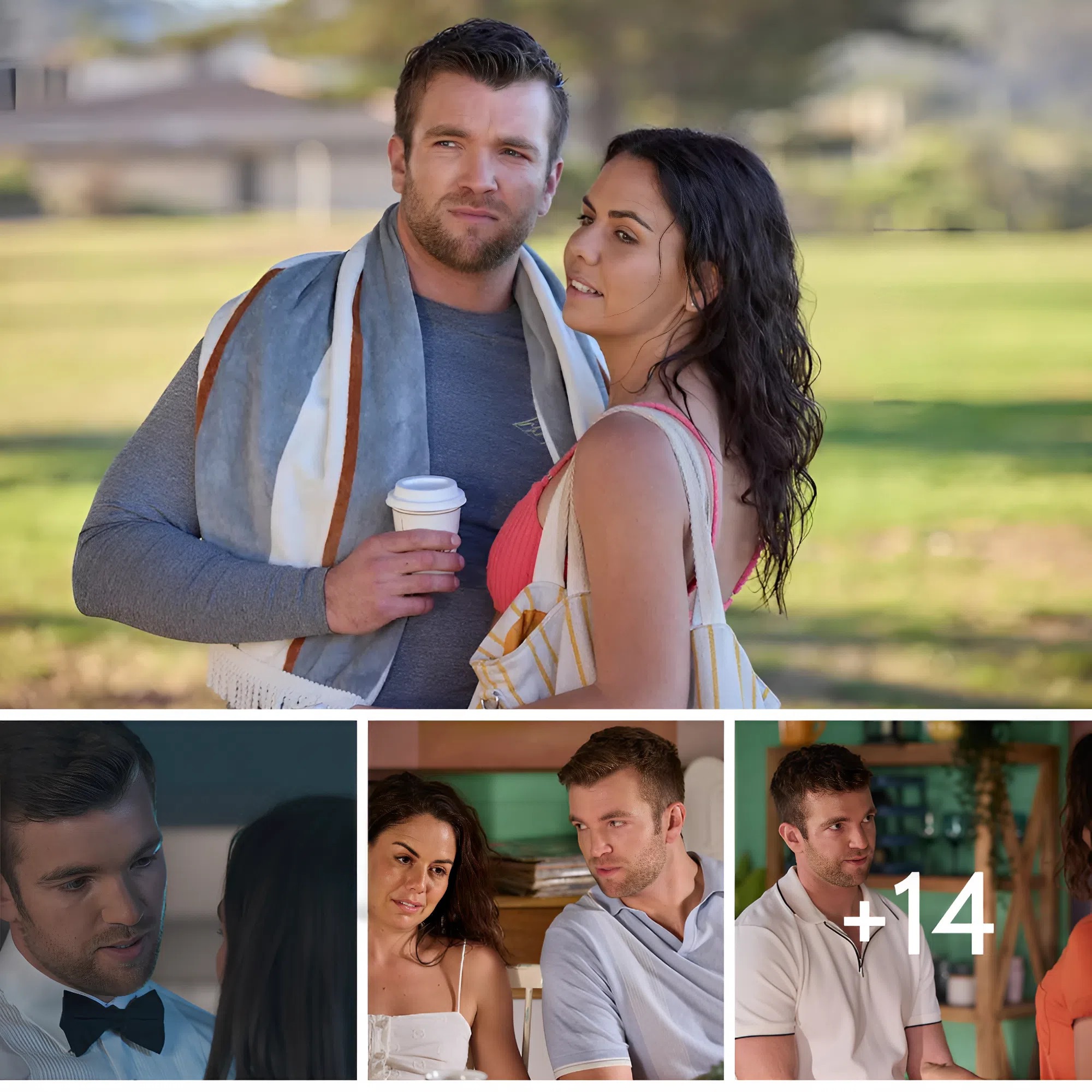 Levi Fowler says goodbye to Mackenzie.