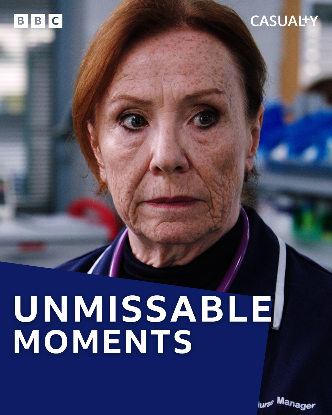 Siobhan McKenzie pushes through trauma as Casualty explores the cost of carrying on