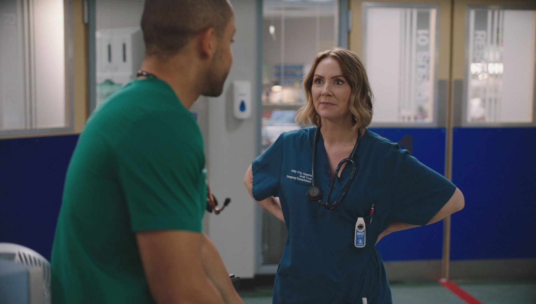 Matty Linlaker’s life hangs in the balance as Casualty unleashes a terrifying training disaster