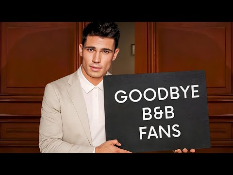 TANNER NOVLAN LEAVING B&B?! — Finn’s FINAL Storylines Revealed as Exit Rumors EXPLODE | The Bold and the Beautiful