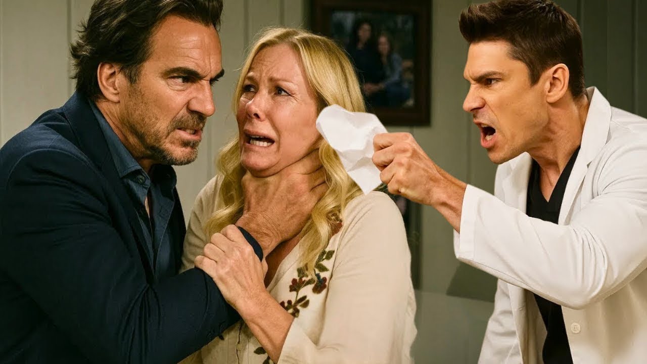 FINN EXPOSES THE TRUTH 💥🔥 — Brooke’s HIDDEN LIE Revealed as Ridge ERUPTS in RAGE! | B&B Spoilers