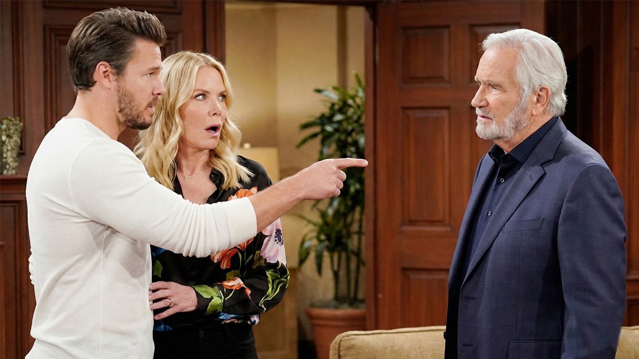 Liam betrays Bill, he tells Brooke about Eric’s secret