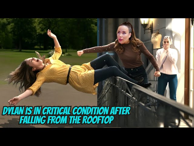 “Dylan is in critical condition after falling from the rooftop; was Ivy’s action intentional? | B&B
